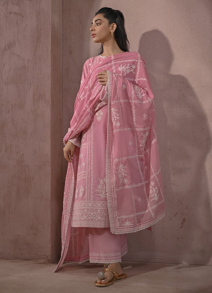 3 PC Rose Pink Suit