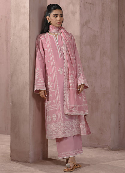 3 PC Rose Pink Suit