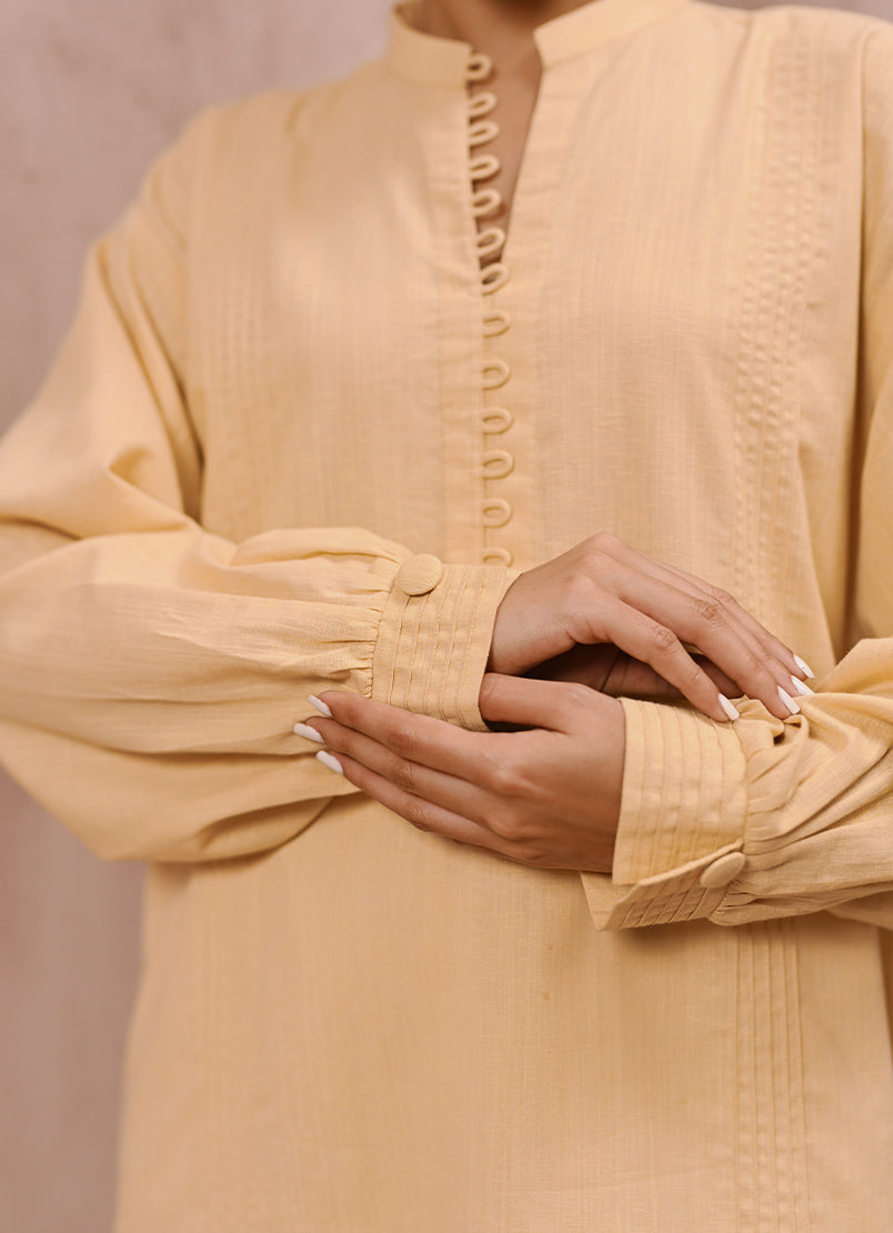 Pastel Yellow Kurta