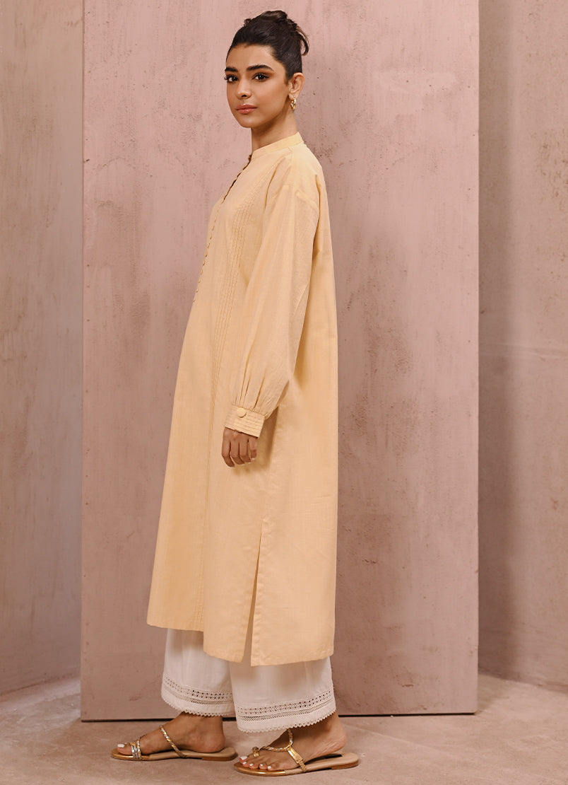 Pastel Yellow Kurta