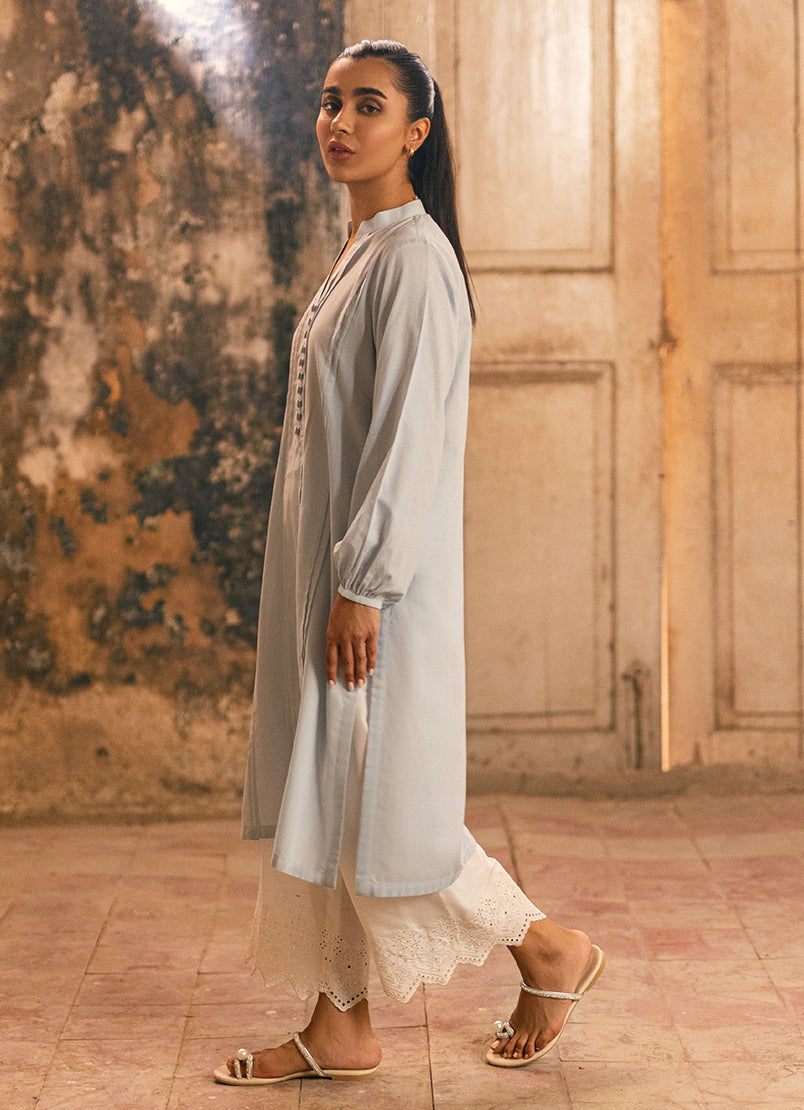 Powder Blue Kurta