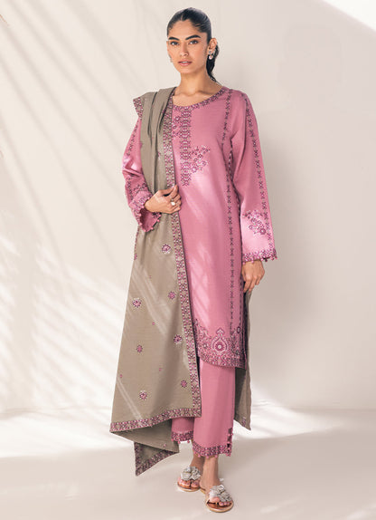 3 PC Embroidered Suit