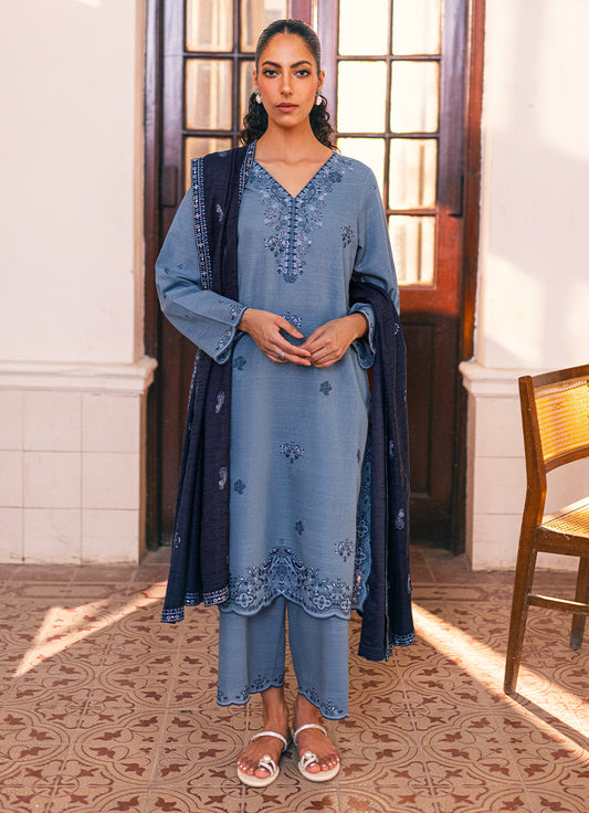 3 PC Embroidered Suit