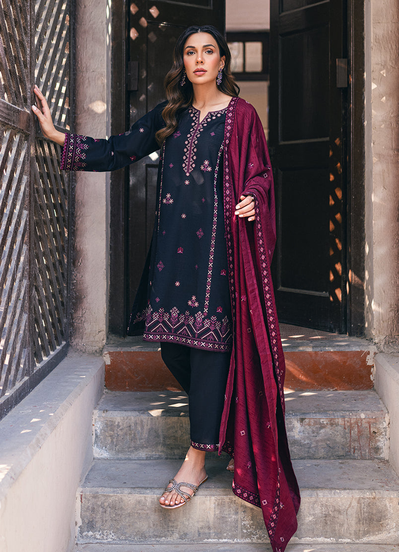 3 PC Embroidered suit