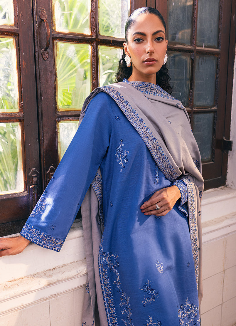 3 PC Embroidered Suit