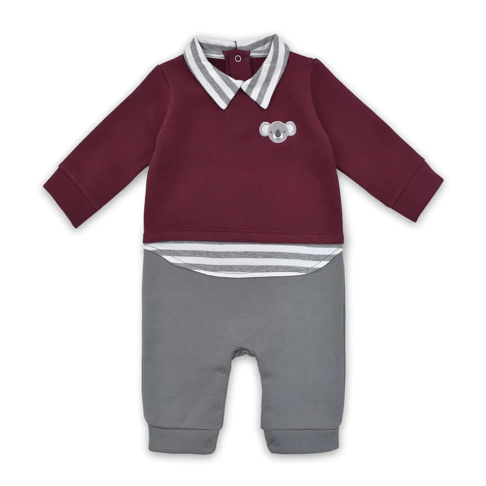 Cuddle & Cradle - Baby Fleece Romper (Koala)