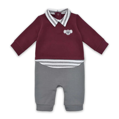Cuddle & Cradle - Baby Fleece Romper (Koala)