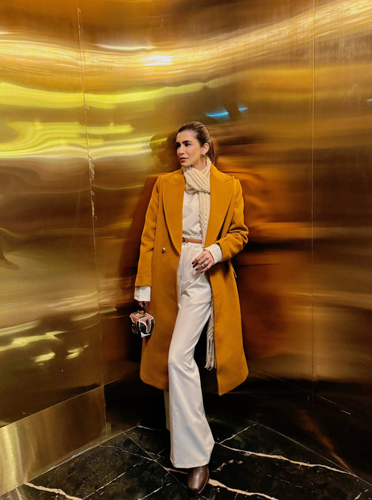 Chaos - Hypnotic lotus wool coat