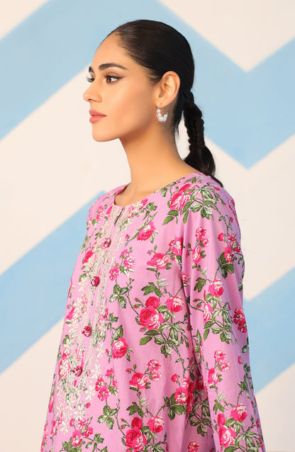 Orient - Stitched 2 Piece Embroidered Cambric Shirt and Cambric Pant
