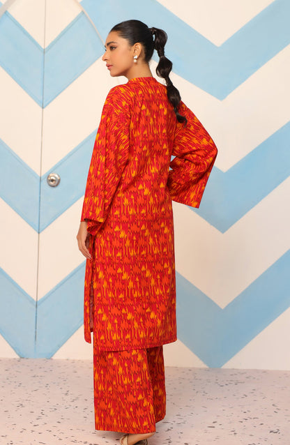 Orient - Stitched 2 Piece Embroidered Khaddar Shirt and Khaddar Pant