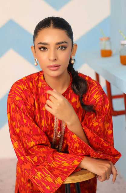 Orient - Stitched 2 Piece Embroidered Khaddar Shirt and Khaddar Pant
