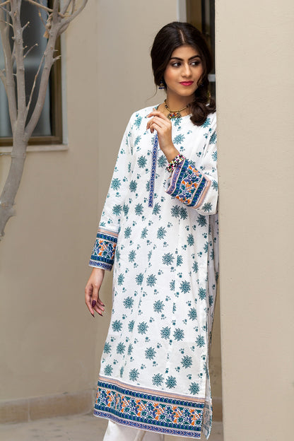 Eraj Hussain - Periwinkle - Stitched