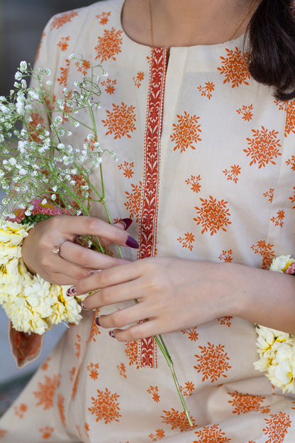 Eraj Hussain - Primrose - Stitched