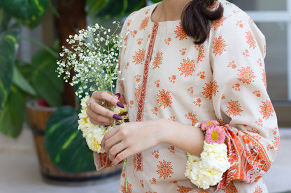 Eraj Hussain - Primrose - Stitched
