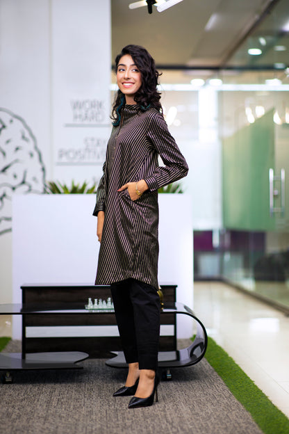 Eraj Hussain - Tuesday Workaholic - Black - Stitched
