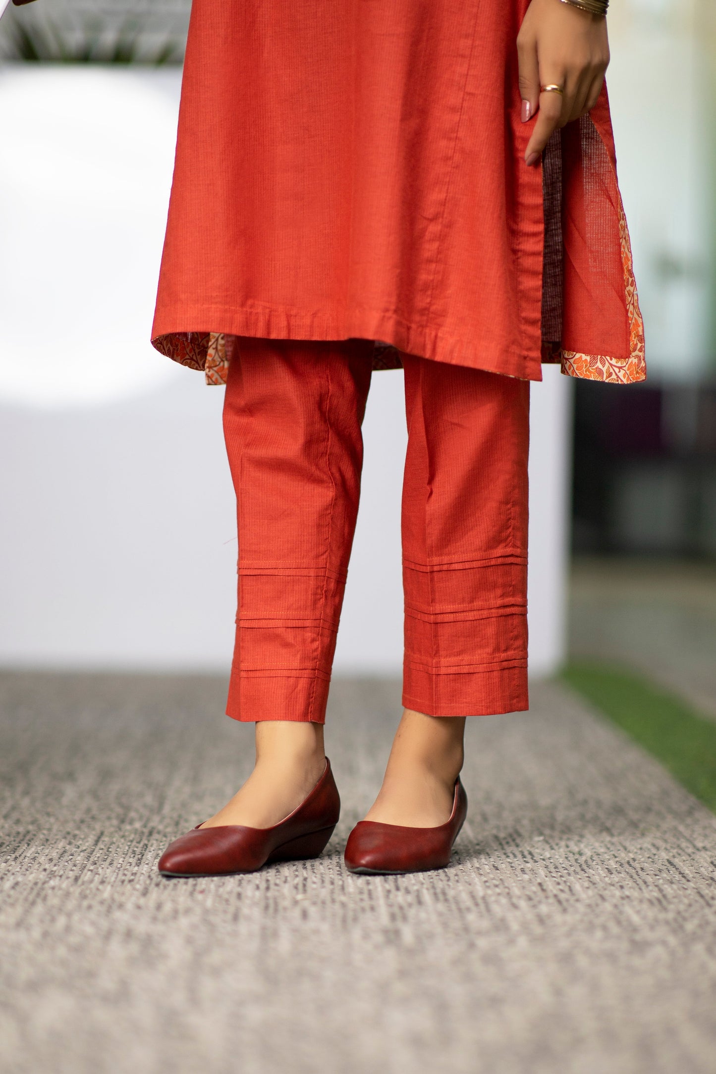 Eraj Hussain - Brick Trouser - Basic