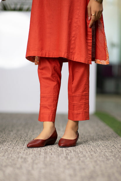 Eraj Hussain - Brick Trouser - Basic