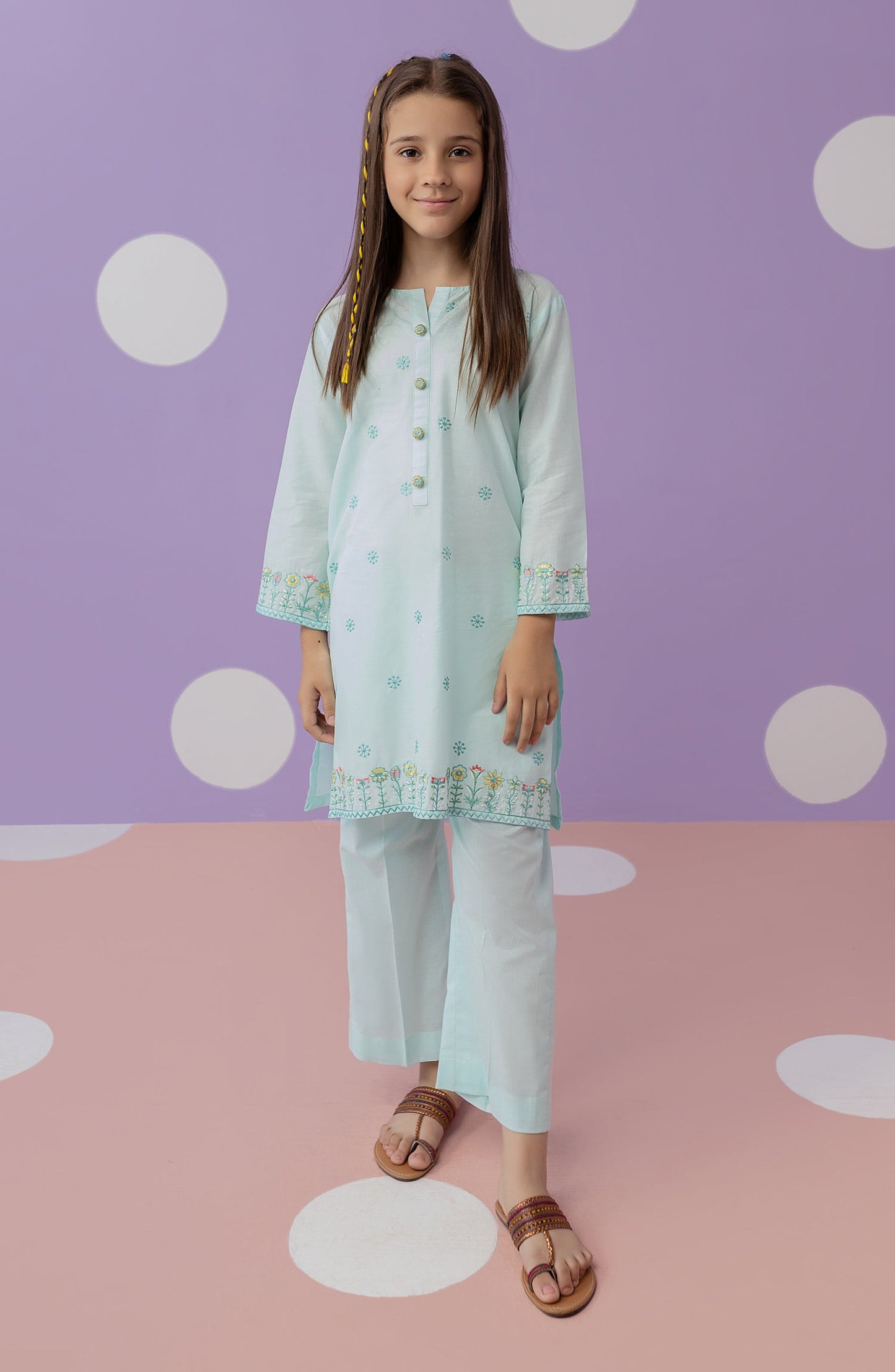 Orient - Stitched 2 Piece Plain Lawn Shirt and Lawn Pant