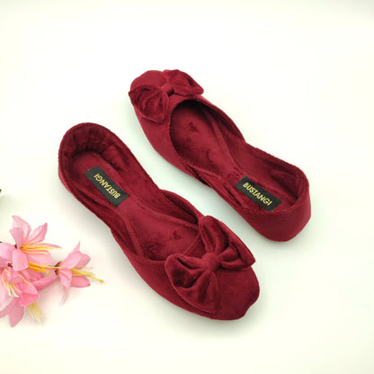 Bustangi - MAROON PUMPS MP003