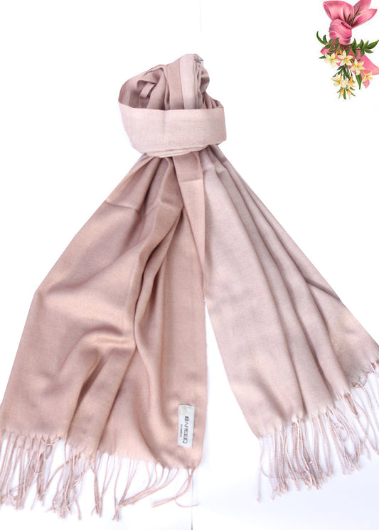 Bareeq Outfits - Cream Stoler ZTTFS-04