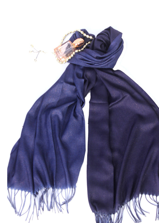 Bareeq Outfits - Indigo & Azure Stoler ZTTFS-11