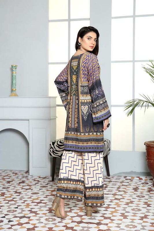 Adan's Libas - Cullinan - Digital Printed Cambric 2PC