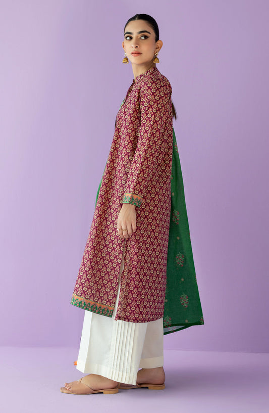 Orient - Unstitched 2 Piece Printed Lawn Shirt and Lawn Dupatta