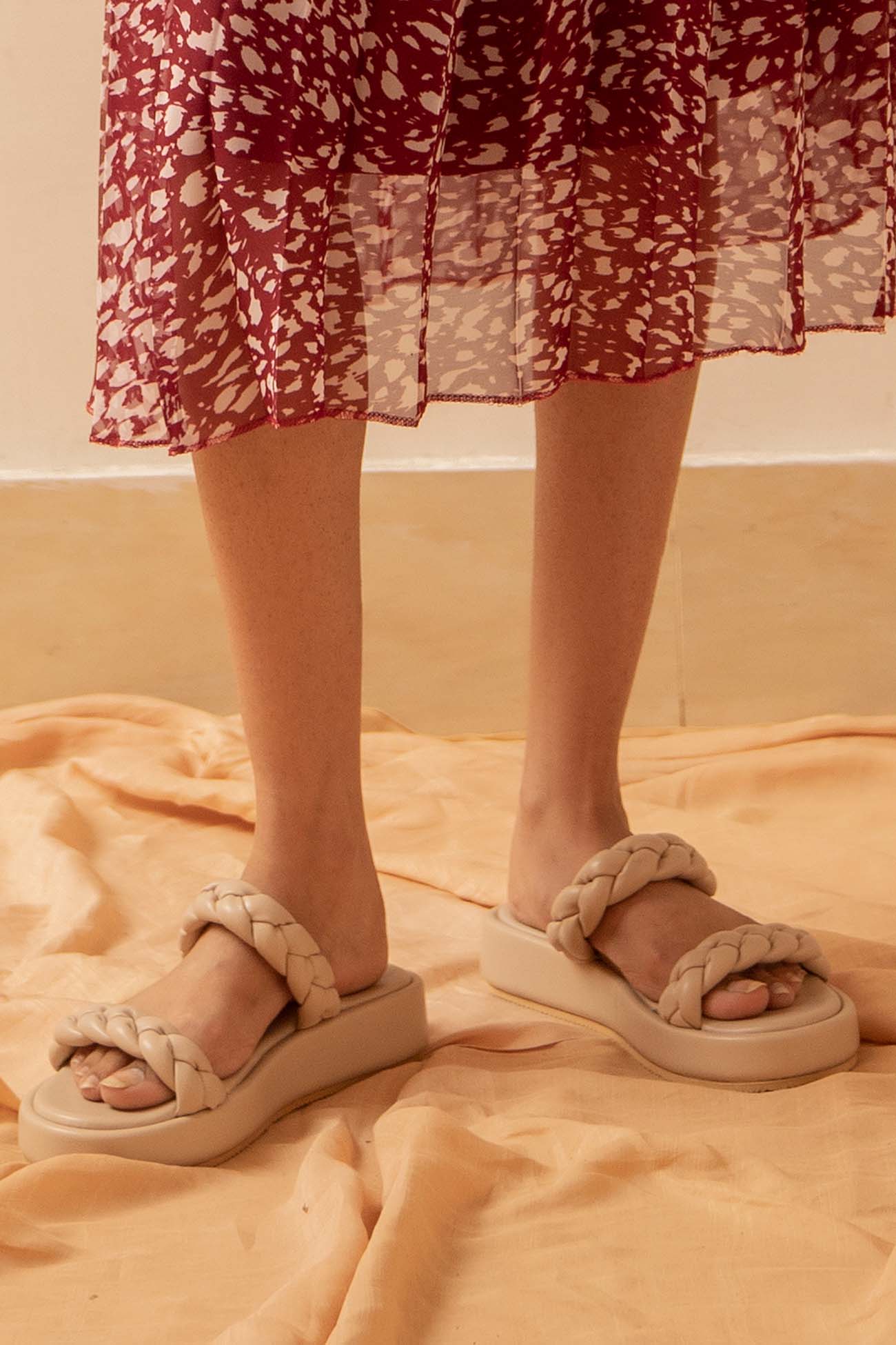 BTW - HIGH PLATFORM FLATS SLIPPER