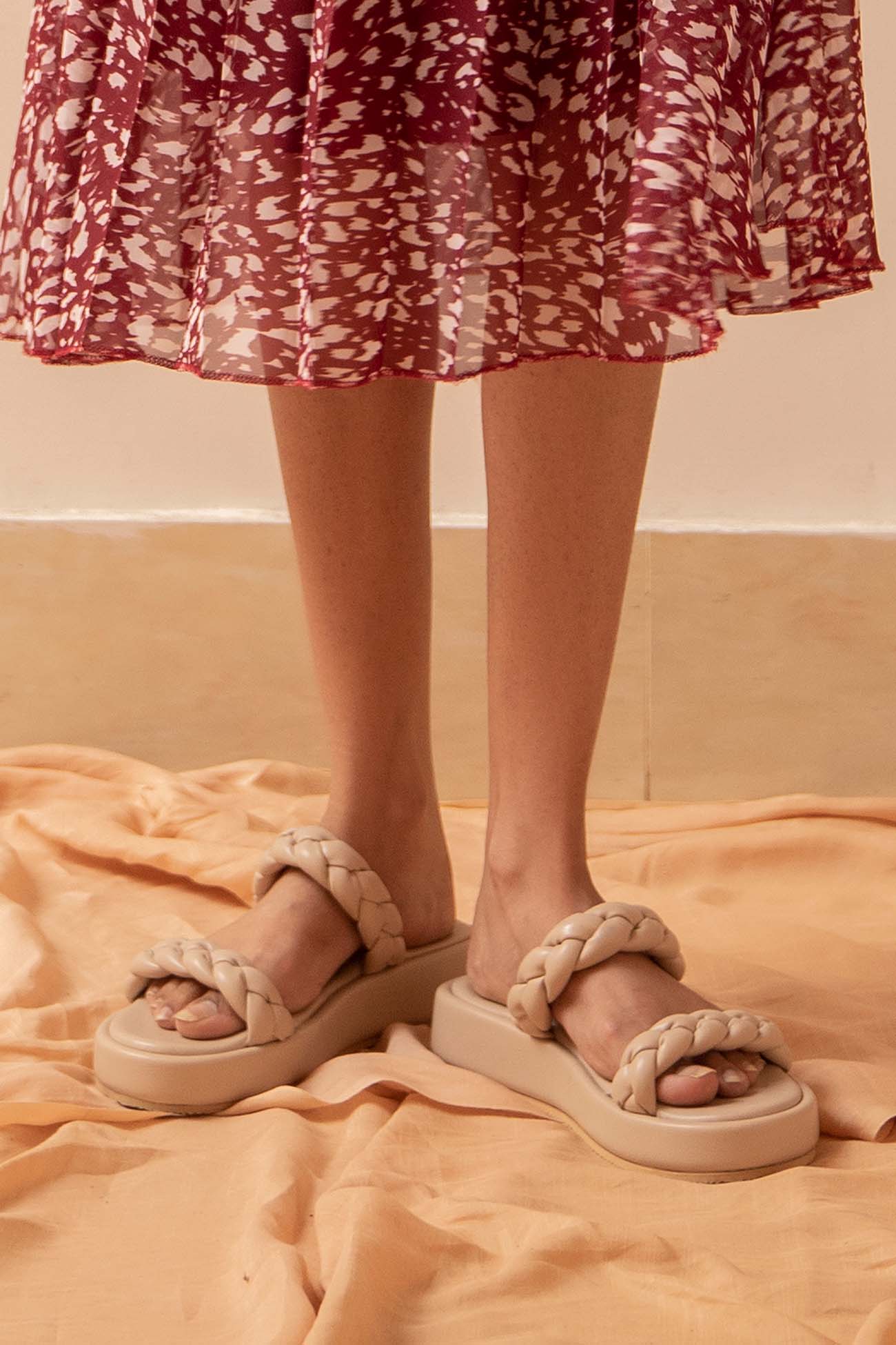 BTW - HIGH PLATFORM FLATS SLIPPER