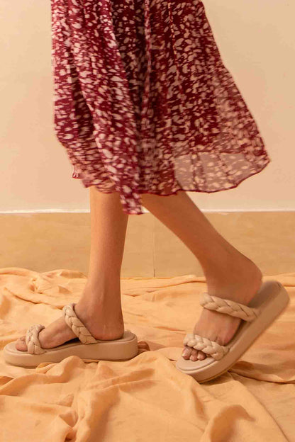 BTW - HIGH PLATFORM FLATS SLIPPER