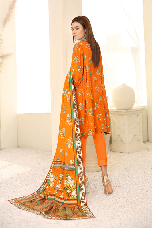 Adan's Libas - D 9 - Digital Printed Linen 3PC