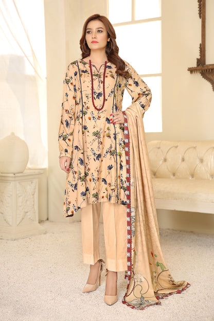 Adan's Libas - D 23 - Digital Printed Linen 3PC