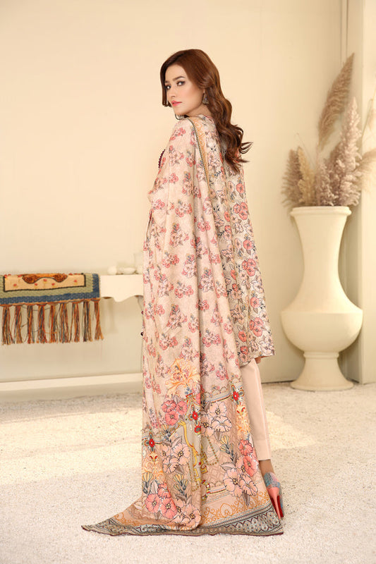 Adan's Libas - D 26 - Digital Printed Linen 3PC