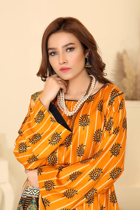 Adan's Libas - D 28 - Digital Printed Linen 3PC