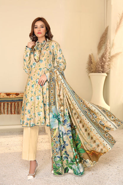 Adan's Libas - D 30 - Digital Printed Linen 3PC