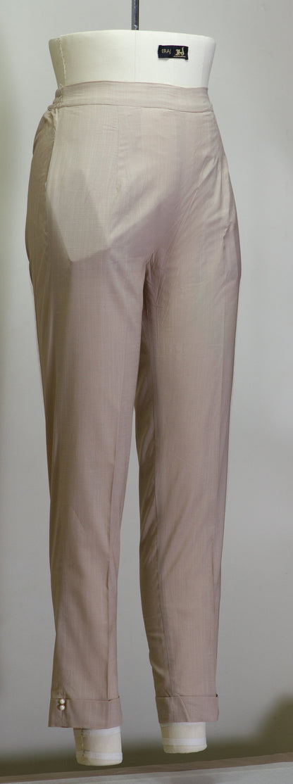 Eraj Hussain - Turn up Pearl Pants