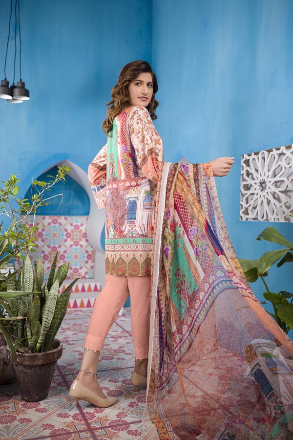 Adan's Libas - Cloe - Digital Embroidered Swiss Voil