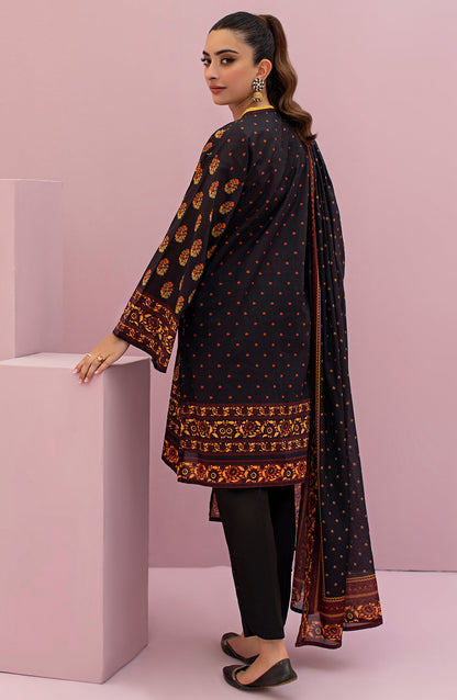 Orient - Unstitched 3 Piece Printed Lawn Shirt , Cambric Pant and Lawn Dupatta