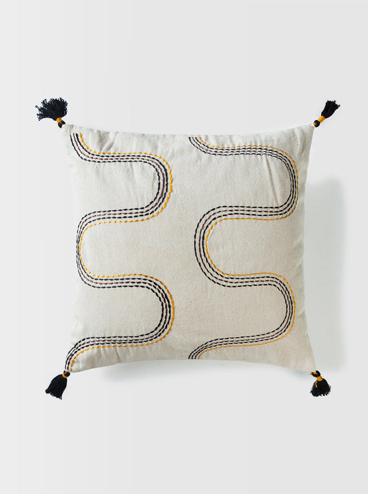 Beechtree - Embroidered Cushion