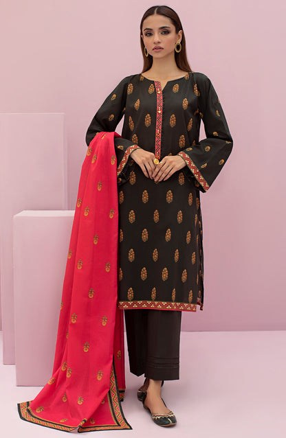 Orient - Unstitched 3 Piece Printed Lawn Shirt , Cambric Pant and Lawn Dupatta