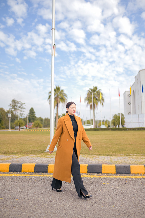 Chaos - Hypnotic lotus wool coat