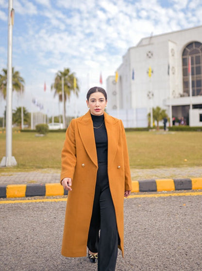 Chaos - Hypnotic lotus wool coat