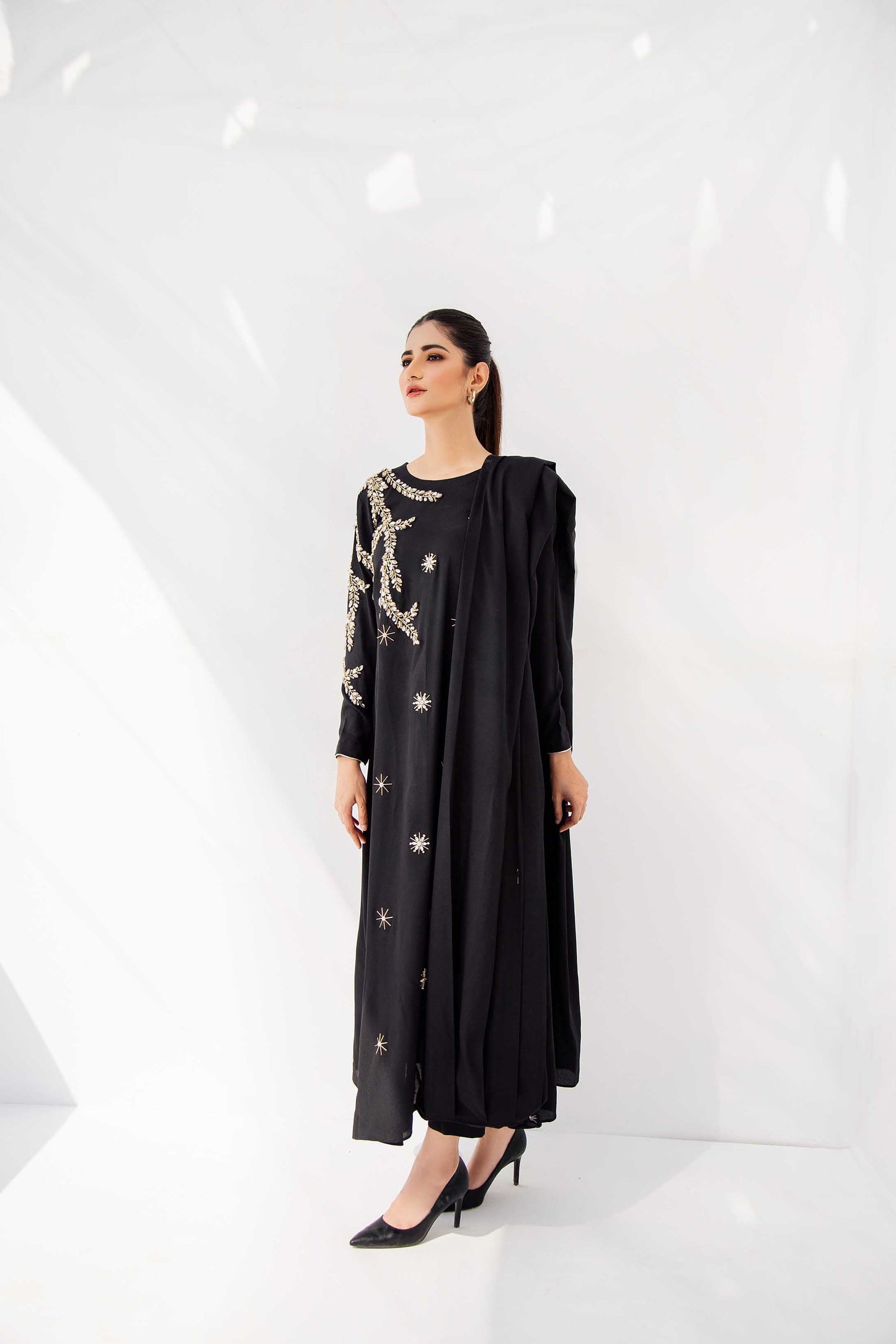 Sammy K - Black drape cut (Mehak)