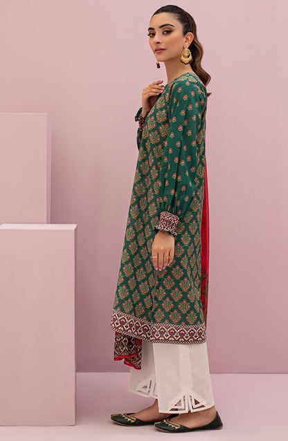 Orient - Unstitched 2 Piece Printed Lawn Shirt and Chiffon Dupatta