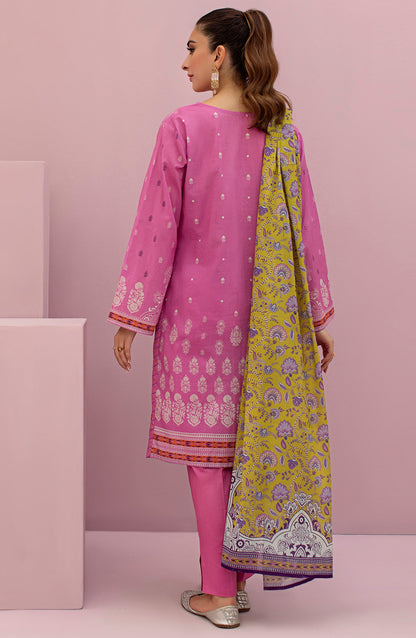 Orient - Unstitched 3 Piece Printed Lawn Shirt , Cambric Pant and Lawn Dupatta