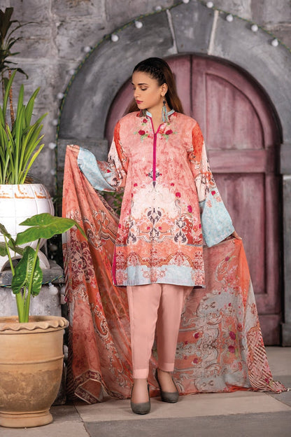 Adan's Libas - Cosmos - Digital Sequin Chickenkari Viscose