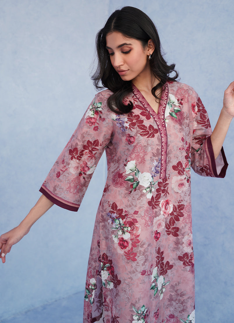 Floral Printed Kurta