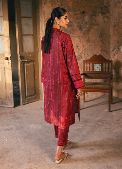 Red Printed CO-ORD Set