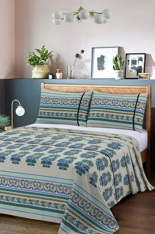 Nishat Linen - Indian Motifs Sheet Set
