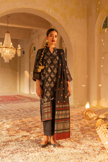 3 Pc Jacquard Outfit
